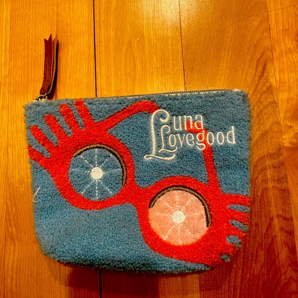 Harry Potter Luna Lovegood zip pouch/clutch purse